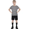 Déguisement garçon Pugsley Addams Halloween 4/6ans