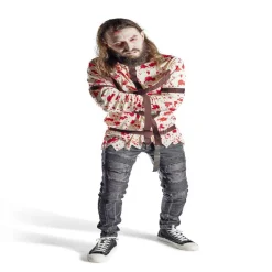 Déguisement Halloween adulte camisole de force pull - Taille unique