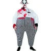 Déguisement homme clown gonflable Halloween taille L