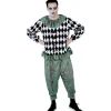 Déguisement homme Halloween clown sang taille L