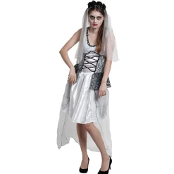 Déguisement mariée zombie femme Halloween taille L