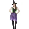 Déguisement phosphorescent sorcière pour adulte taille L