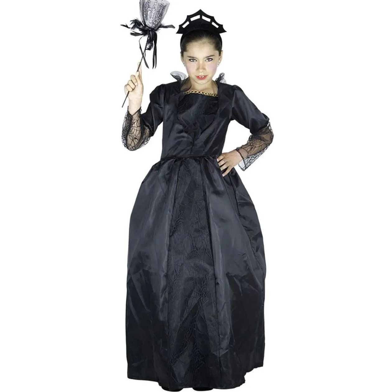 Déguisement reine maléfique fille 7/10 ans