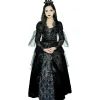 Déguisement reine noire Halloween 11/14 ans