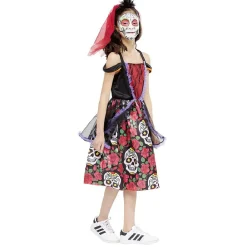 Déguisement squelette fille 7/10 ans