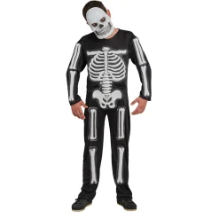 Déguisement squelette phosphorescent 11/14 ans Halloween