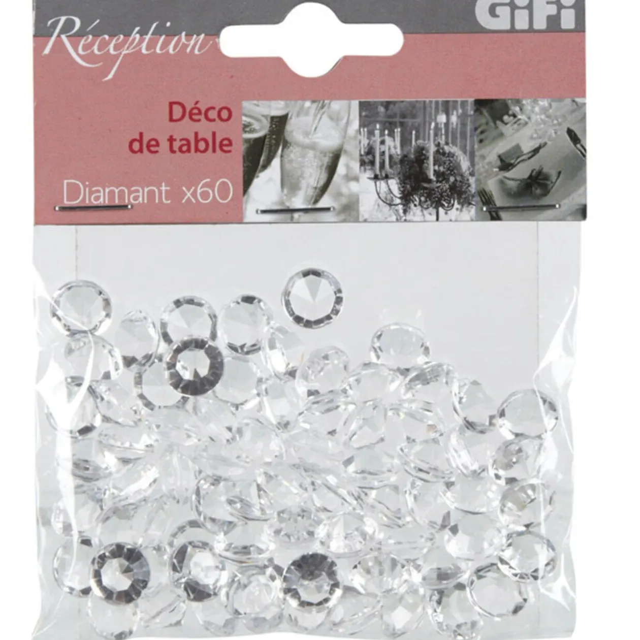 Diamant transparent x60