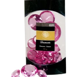 Diamants déco rose