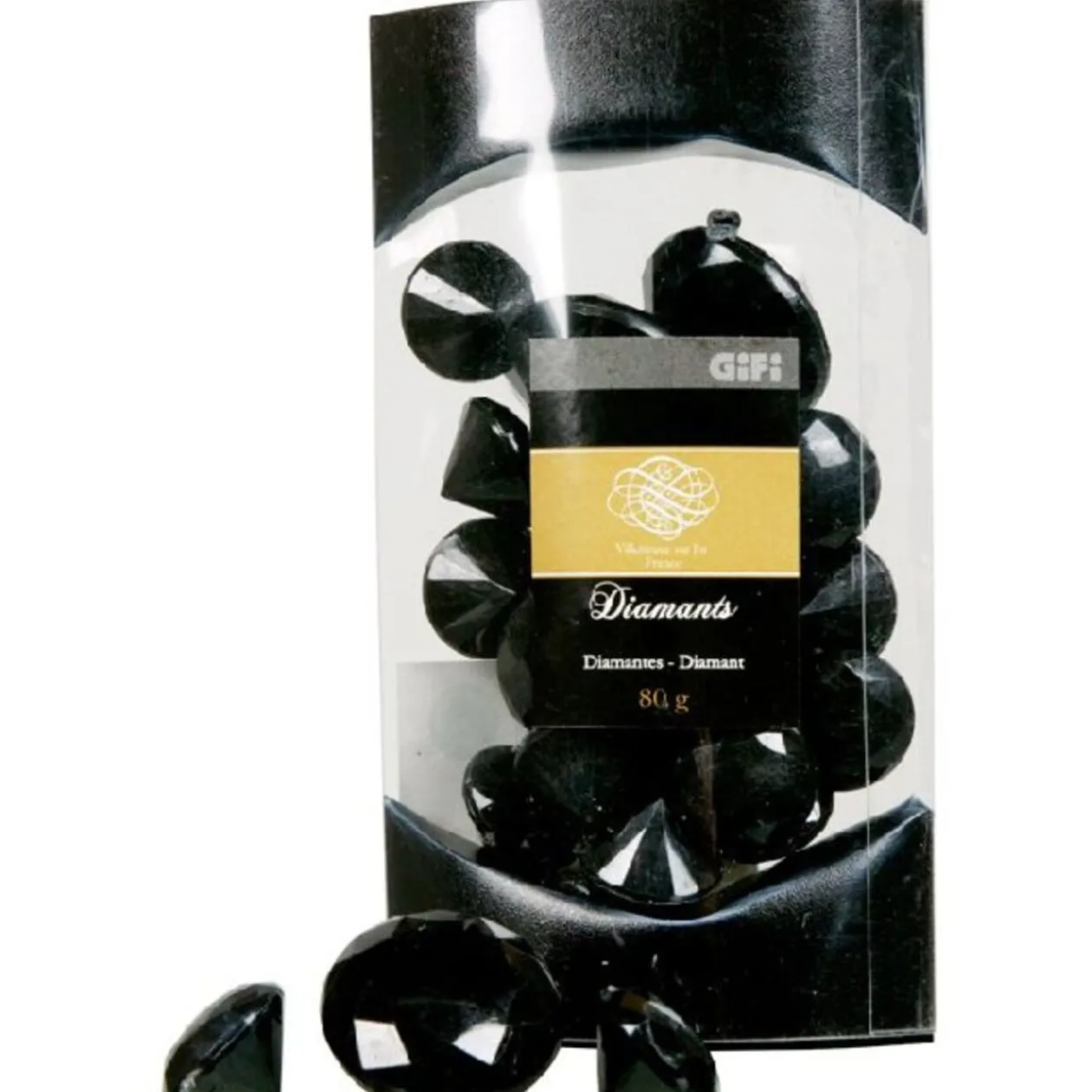 Diamants décoratifs noirs
