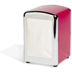 Distributeur de serviettes en métal coloré