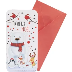 Enveloppe cadeau porte-billets