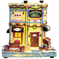 Epicerie lumineuse Village de Noël