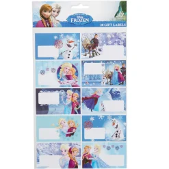 Etiquette Reine des neiges x20