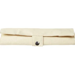 Etui avec couverts en bambou fourchette/couteau/cuillère 3 pièces