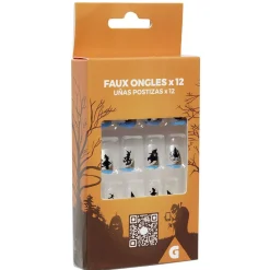 Faux ongles en plastique x12