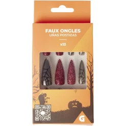 Faux ongles Halloween x12