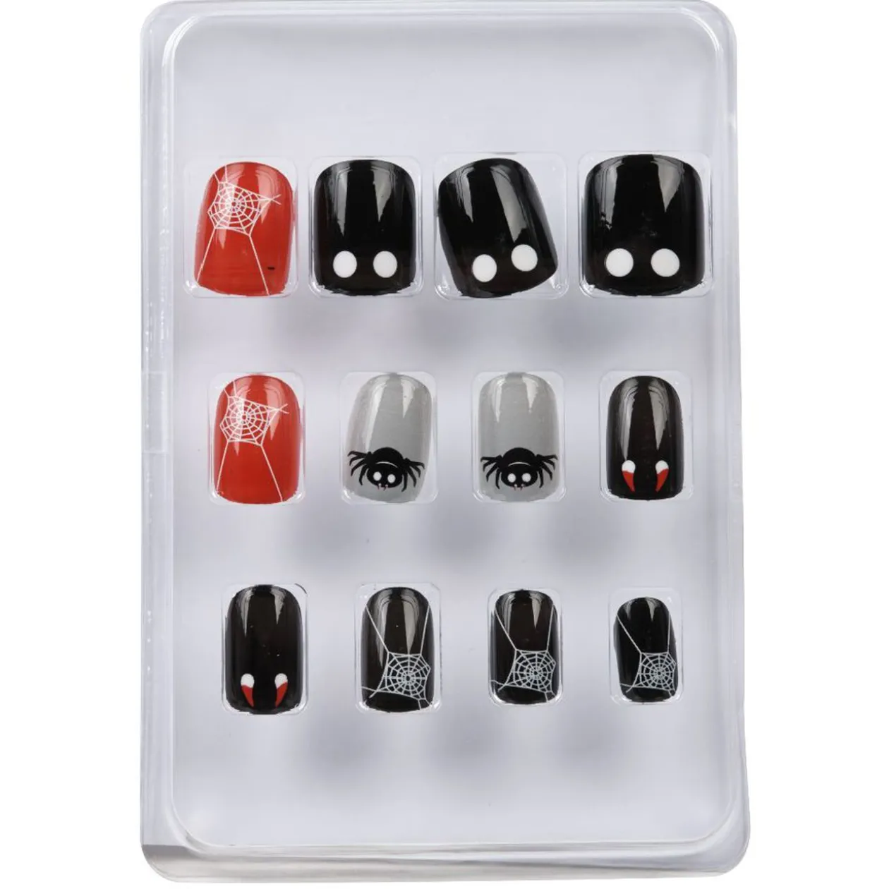 Faux ongles motif Halloween x12