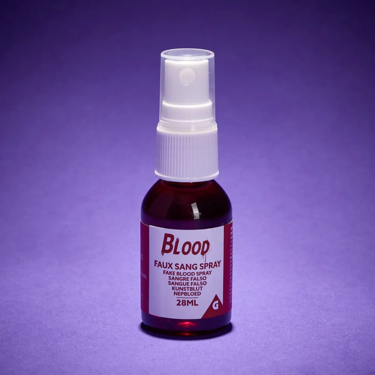 Faux sang rouge en spray 28ml