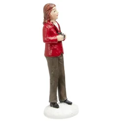 Figurine de Noël Femme pour village miniature