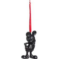 Figurine Mickey Disney pailleté noir à suspendre