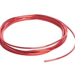Fil décoratif rouge 2 m