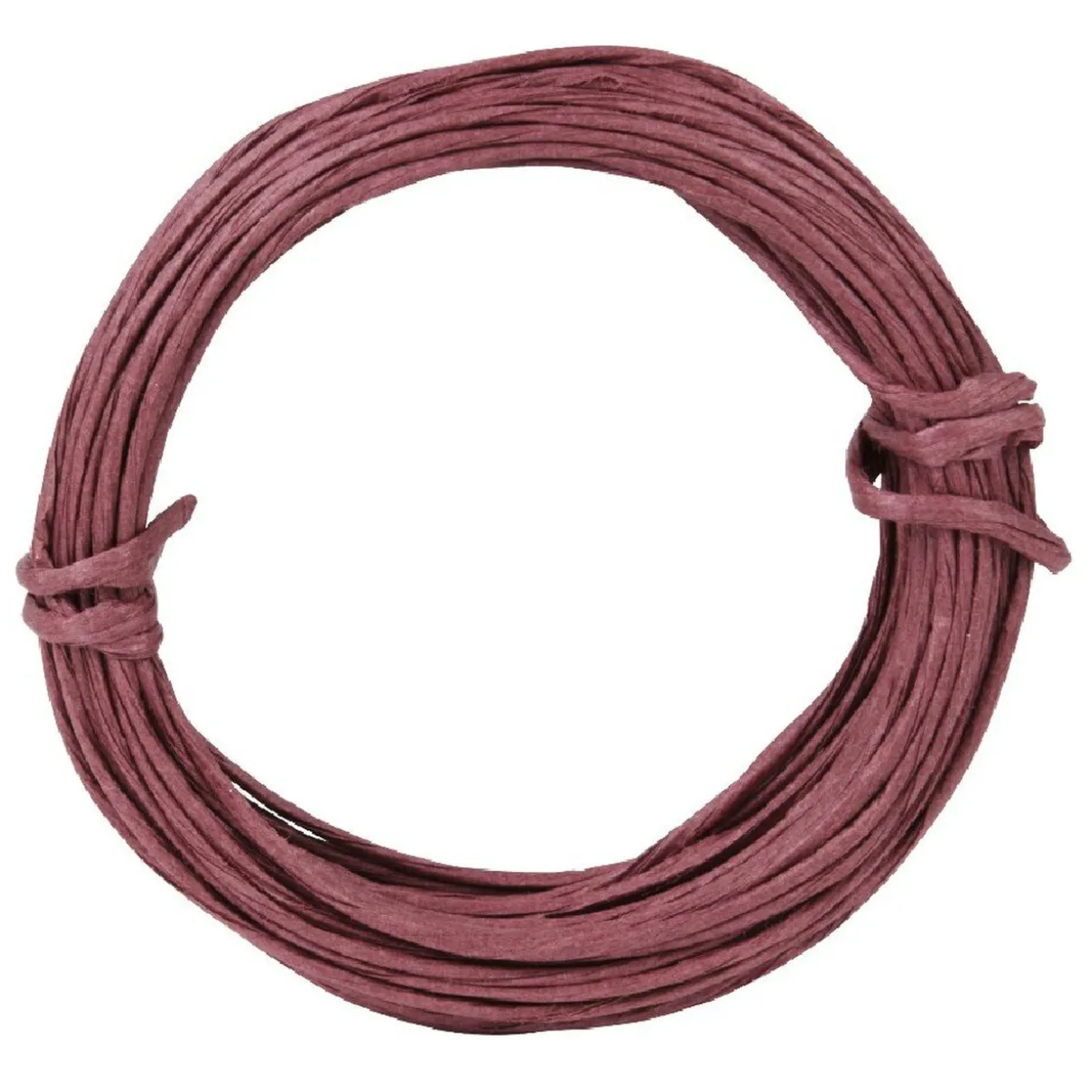 Fil décoratif rouge bordeaux 1 m