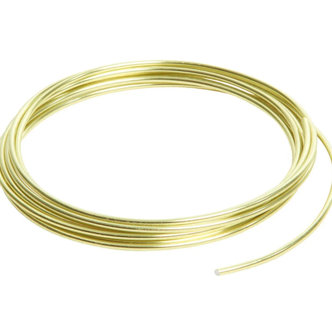 Fil décoratif vert anis 2 m