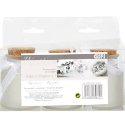 Fiole à dragées x3