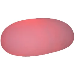 Galet lumineux blanc