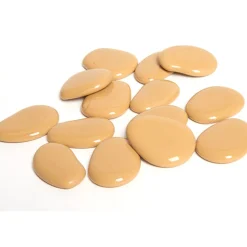 Galets décoratifs ivoires