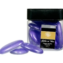 Galets décoratifs violets