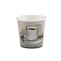 Gobelet à café en carton blanc crème 12 cl x20