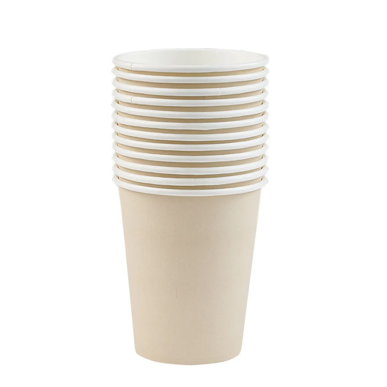 Gobelet blanc lin en carton 25 cl x12