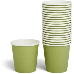 Gobelet en carton 36cl Vert olive x20