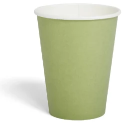 Gobelet en carton 36cl Vert olive x12