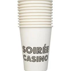 Gobelet en carton design Casino x10