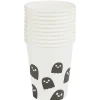 Gobelet en carton Halloween motif fantôme 25cl x10