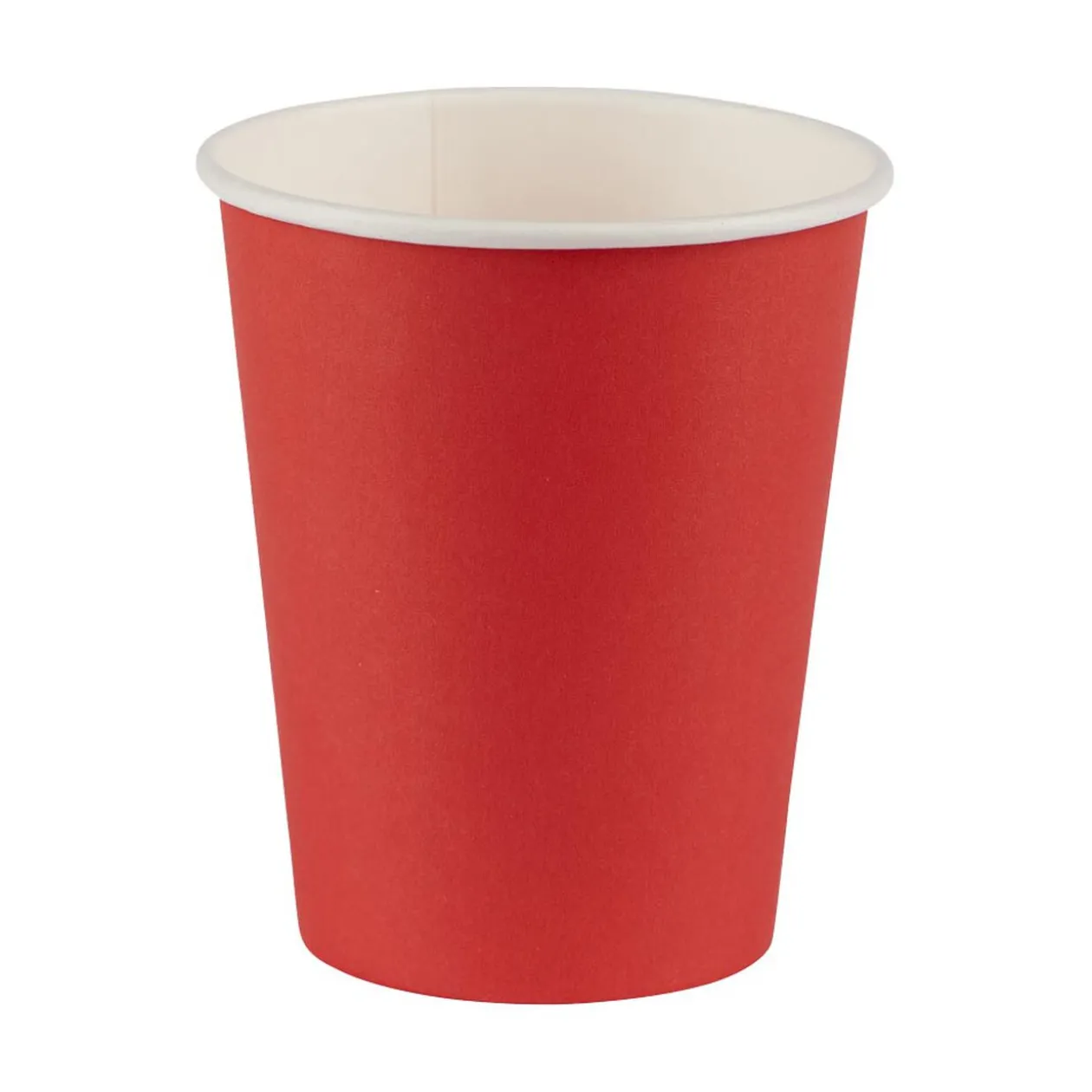 Gobelet en carton rouge et blanc 25 cl x12