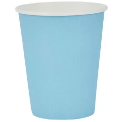 Gobelet en carton turquoise x25