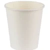 Gobelet en carton uni blanc 18 cl x100