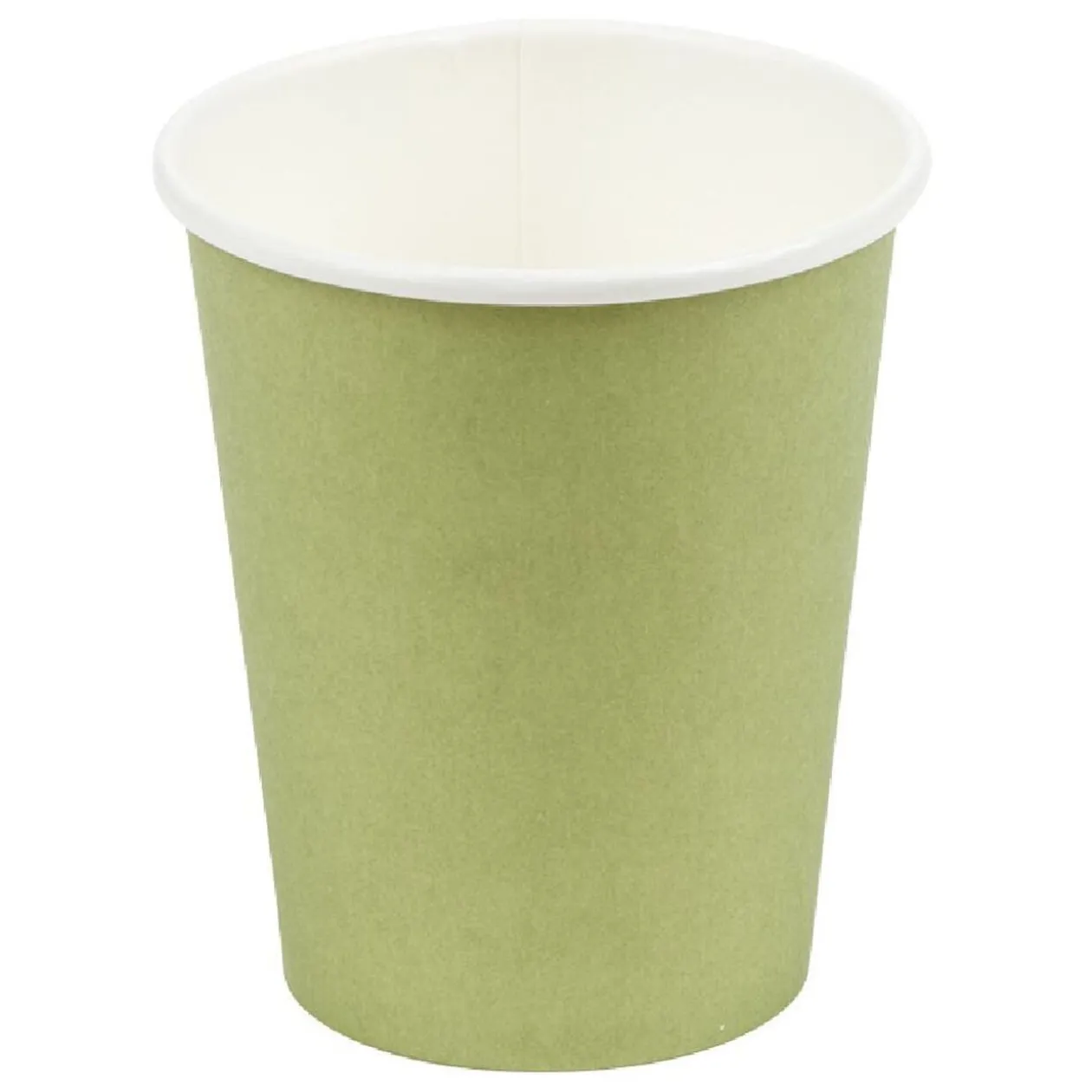 Gobelet en carton vert 25cl x12