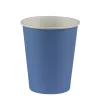 Gobelet jetable en carton bleu x12