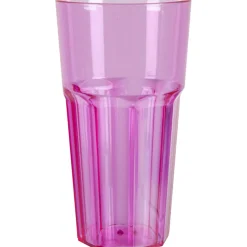 Gobelet plastique rigide violet transparent