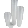 Gobelet plastique transparent réutilisable x100