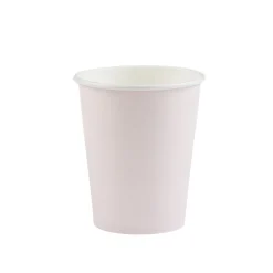 Gobelet rose pâle en carton 25 cl x12