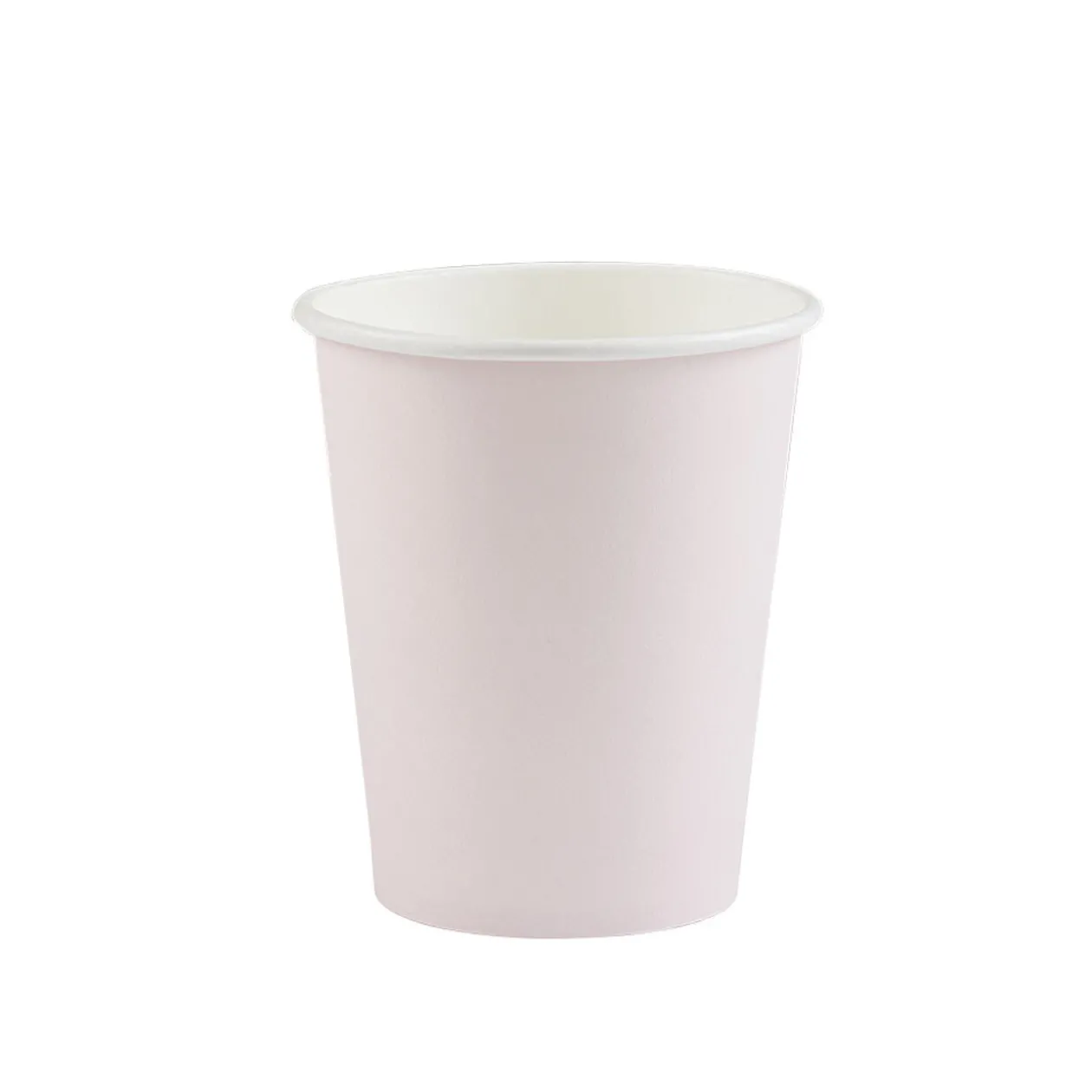 Gobelet rose pâle en carton 25 cl x12