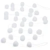 Guirlande 30 boules de neige blanc 1,8 m