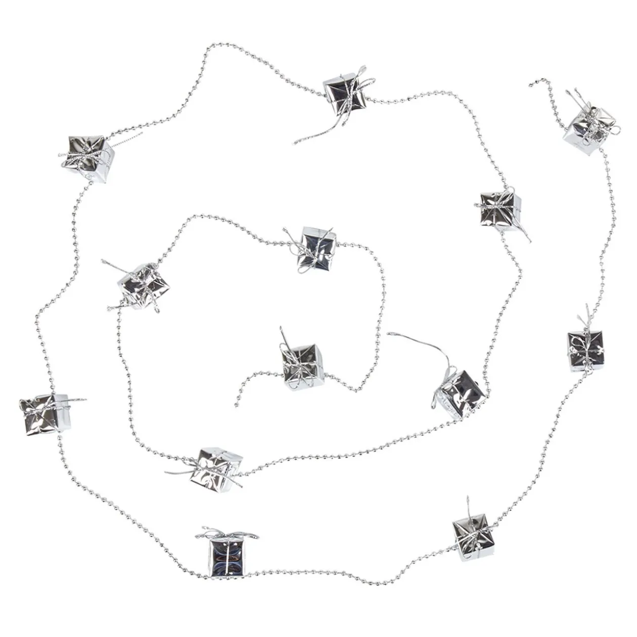 Guirlande argentée 13 cadeaux