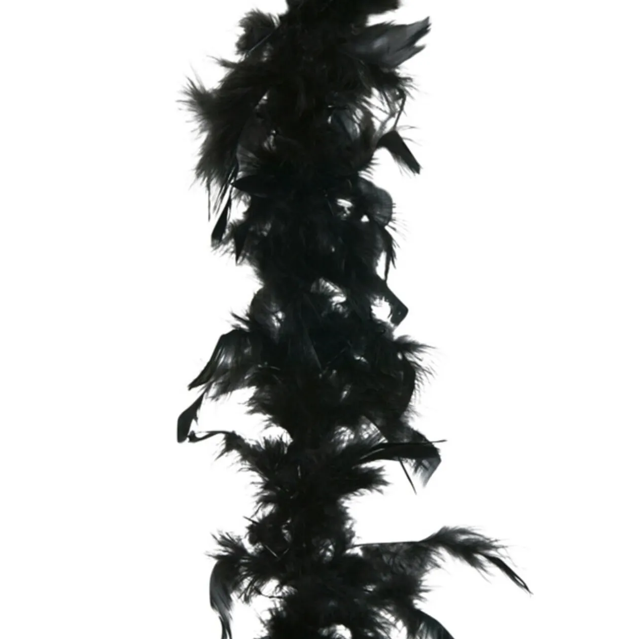 Guirlande boa noire 1.8 m