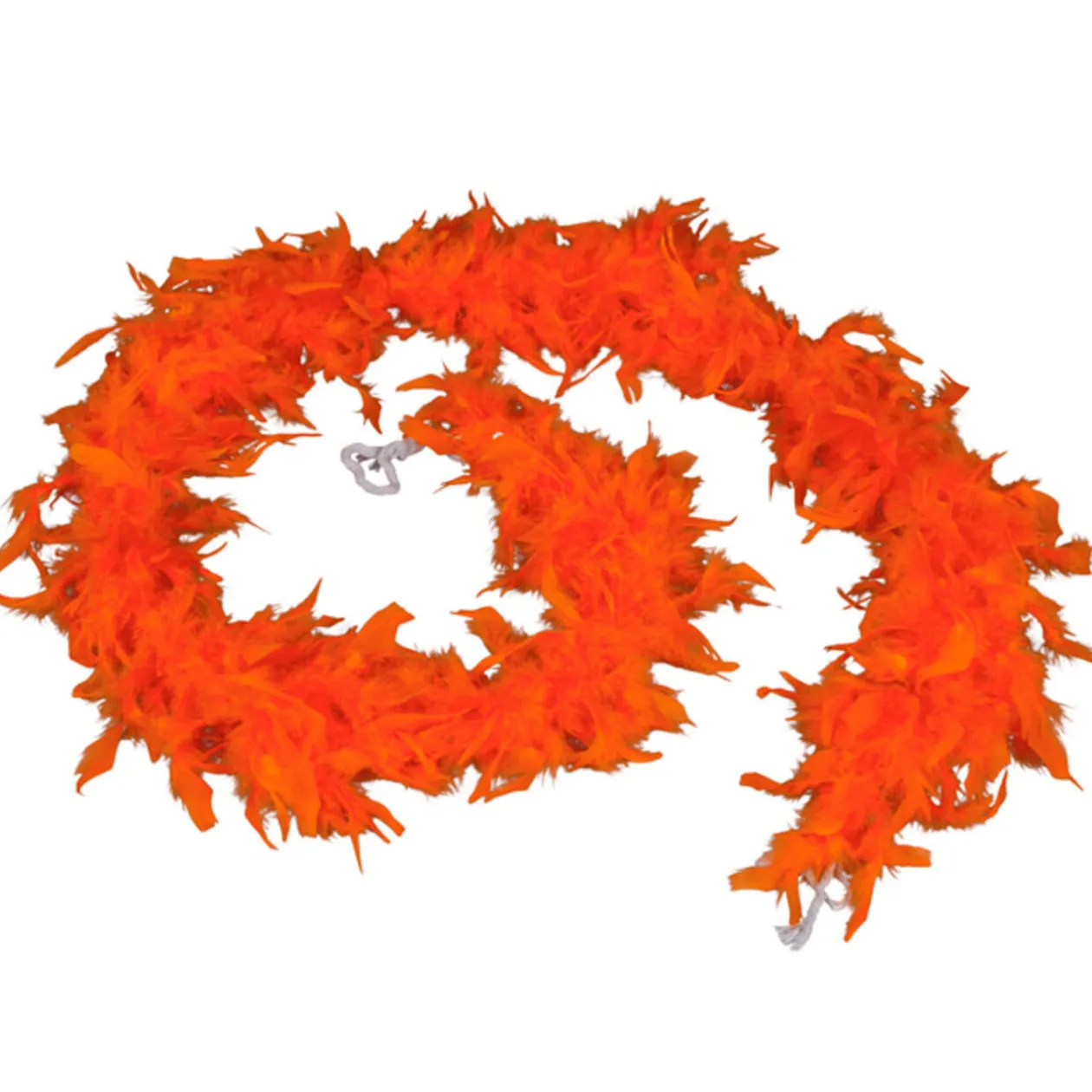 Guirlande boa orange 1.8 m